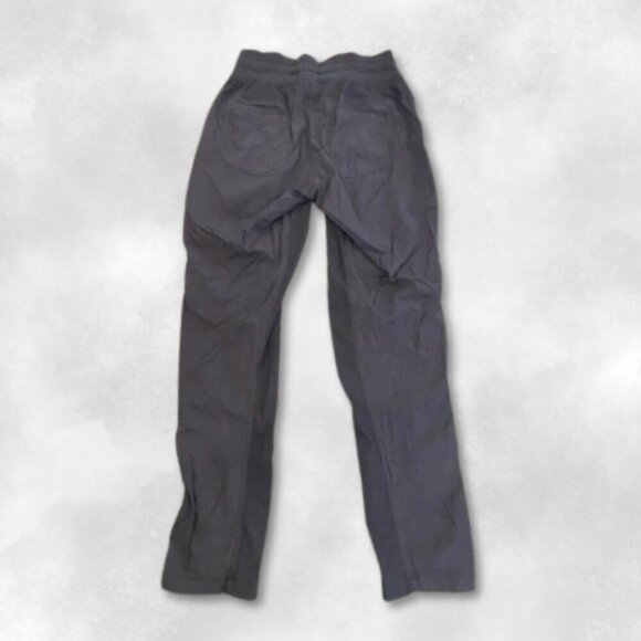 Lululemon Studio Dance Pull On Pants Cropped Length Multiple Pockets Black W 2 - Picture 2 of 4